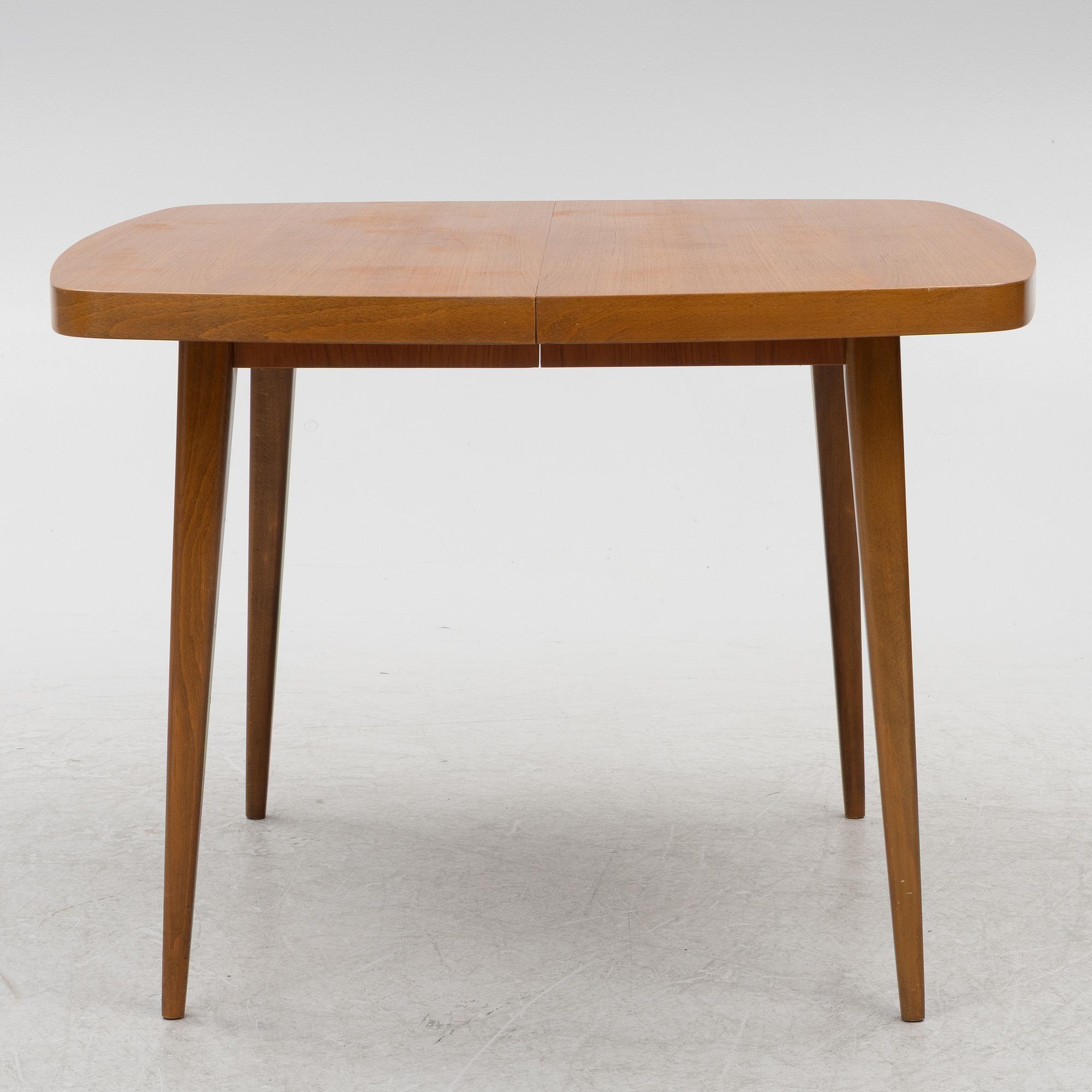 Matbord, 1960-tal.