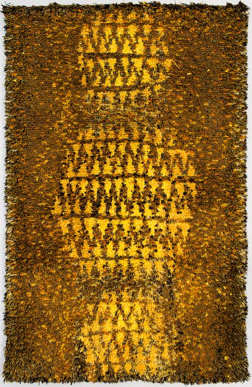 LAILA LEPPÄNEN, ryijy, Neovius oy. Noin 188x120 cm.