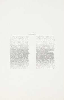 A portfolio of ten litographs, "Documenta". Each signed and numbered 123/300.