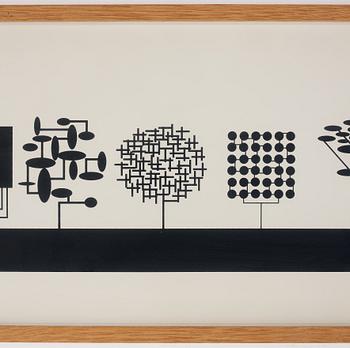Jacob Dahlgren, signerad och daterad 2004, serigrafi, ed. 23/50.