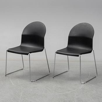 RICHARD SAPPER, a set of 7 'Aida' chairs, for Magis.