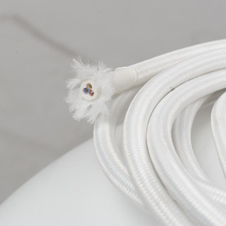 Wilhelm Lauritzen, a 'VL45 Radiohus Pendant' glass ceiling light, Louis Poulsen, Denmark.