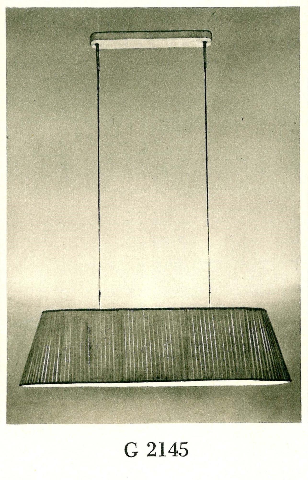 Josef Frank, a rare ceiling lamp model "G 2145", Firma Svenskt Tenn, 1950s.