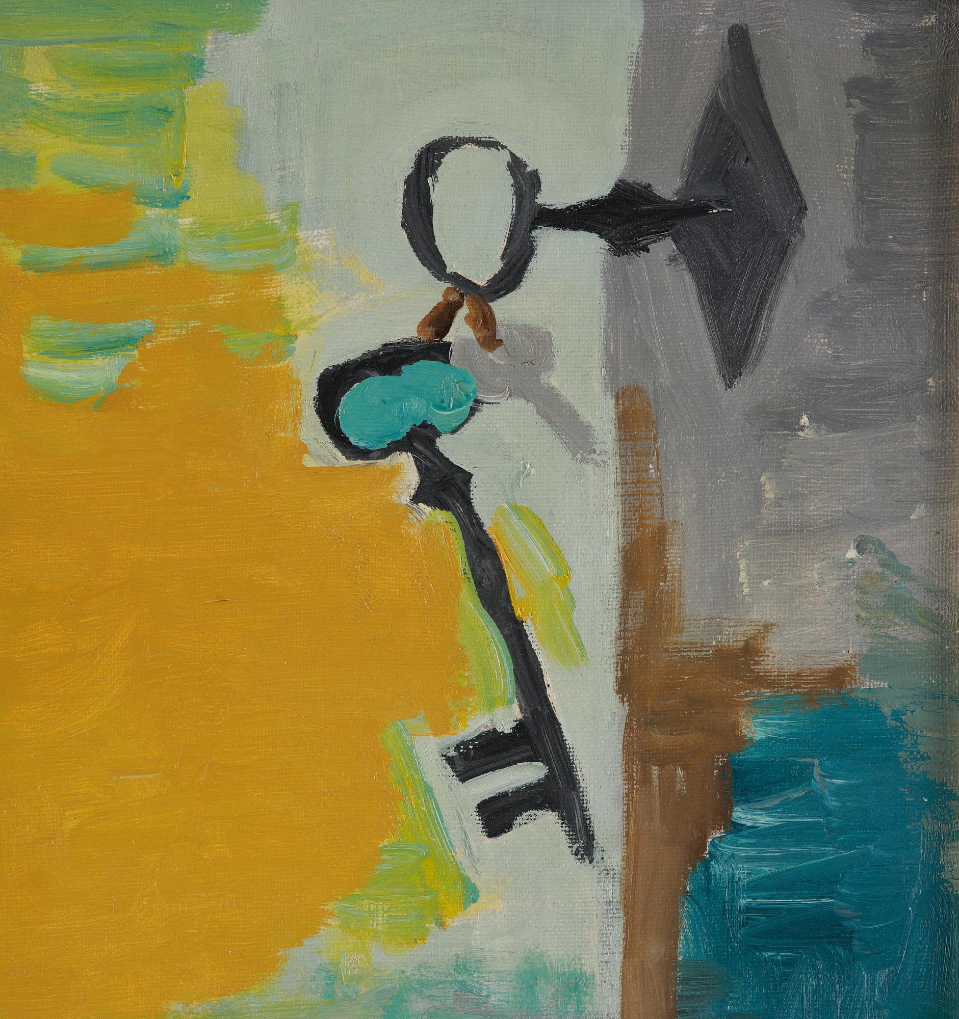 André Lhote, "Nature morte à la clef et la cafetière".