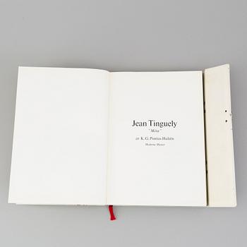 BOOK, "Jean Tinguely Méta", KG PONTUS HULTÈN, Moderna Museet, Malmö 1972.