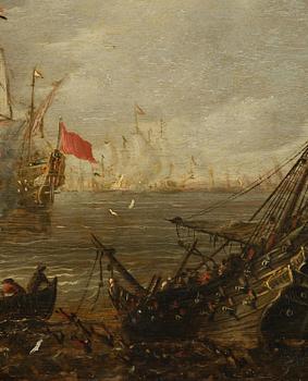 Pieter Coopse, tillskriven, Sjöslag.