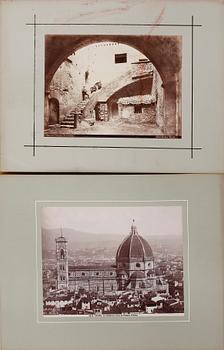 FOTOGRAFIER, 13 st Italien 1800-talets slut.