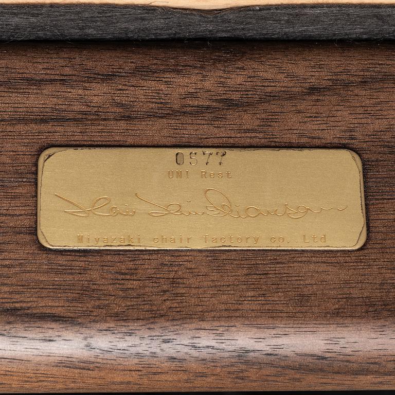 Kai Kristiansen, fåtölj, "UNI Rest", Miyazaki Chair Factory, Japan.