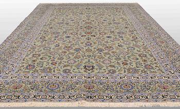 A CARPET, Kashan, around 550 x 360 cm.