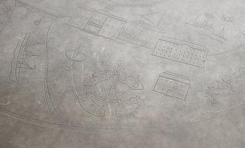 JOSEF FRANK & NILS FOUGSTEDT, soffbord, Firma Svenskt Tenn, Stockholm 1960.