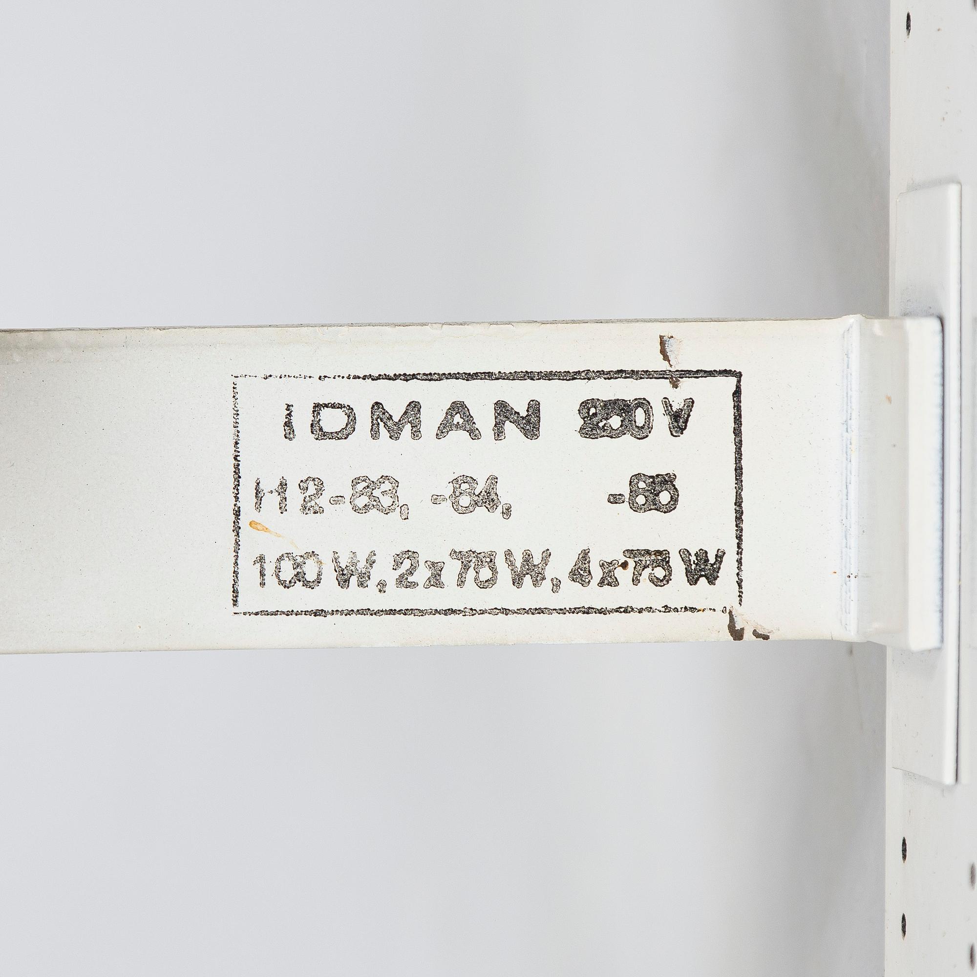 Paavo Tynell, taklampa "Tähtitaivas" (Stjärnhimmel), Idman 1960-tal.