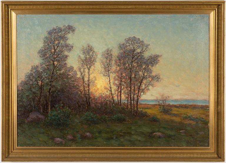 PER EKSTRÖM, olja på duk, signerad.