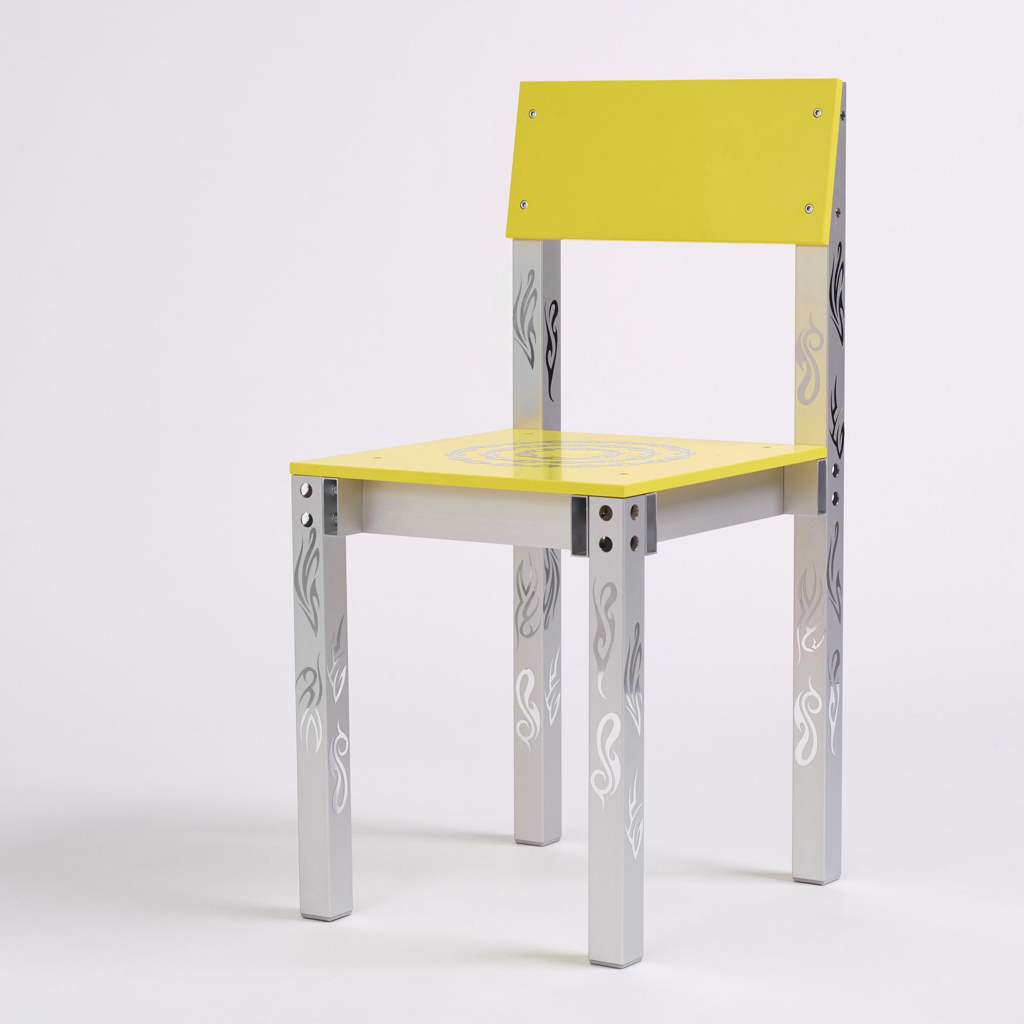 Fredrik Paulsen, a unique chair, "Chair One, Goddess on a Highway", JOY, 2024.
