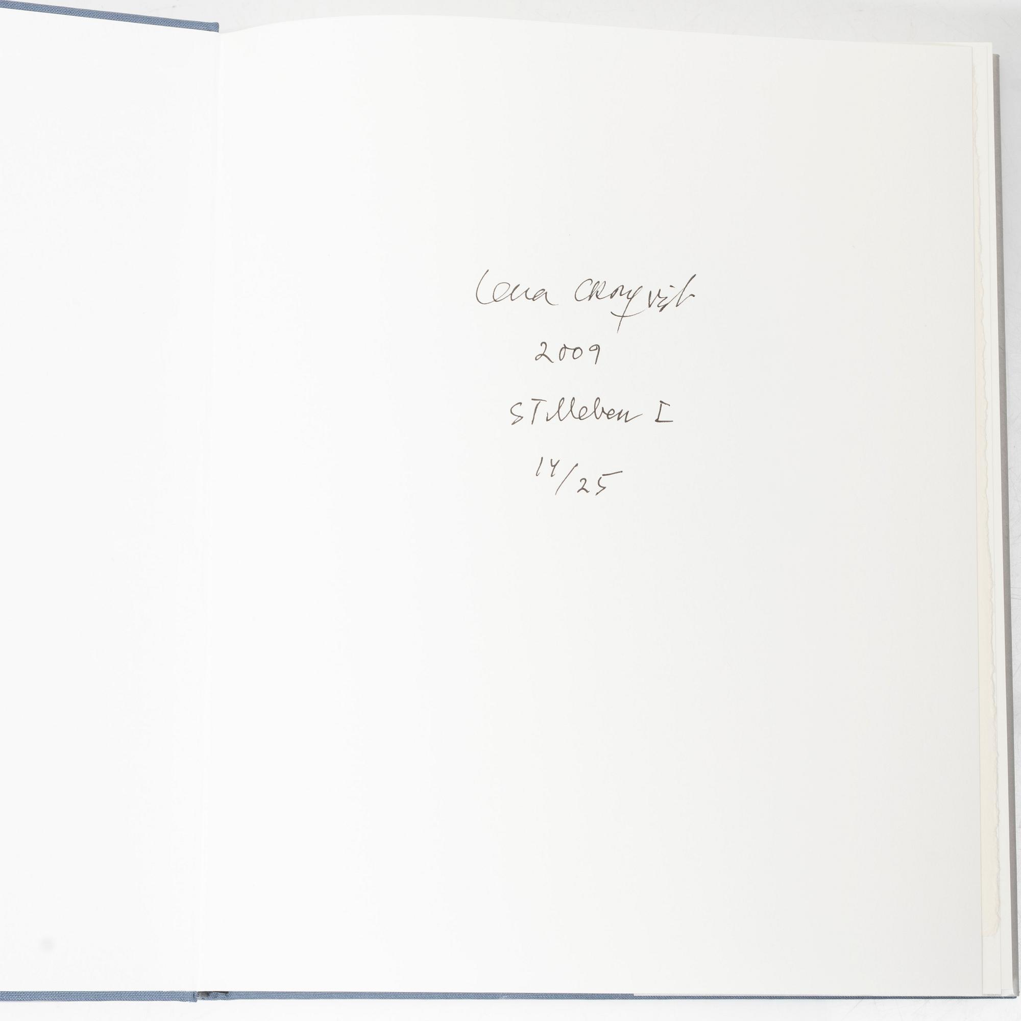 Lena Cronqvist, Catalogue raisonné, “Copper Plate Prints 1974–2009”, with “Stilleben I”, etching, signed and numbered 14/25.
