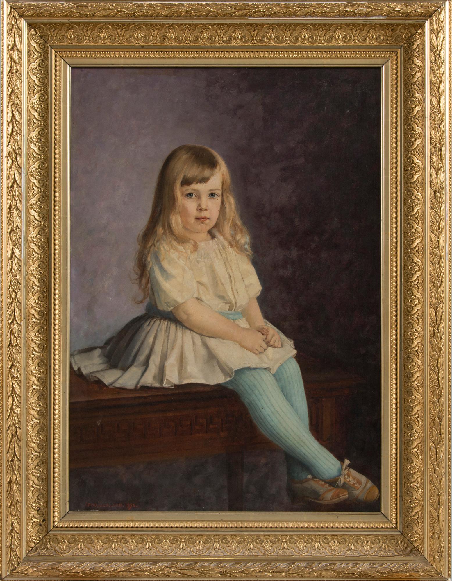 Arvid Liljelund, Flickporträtt.