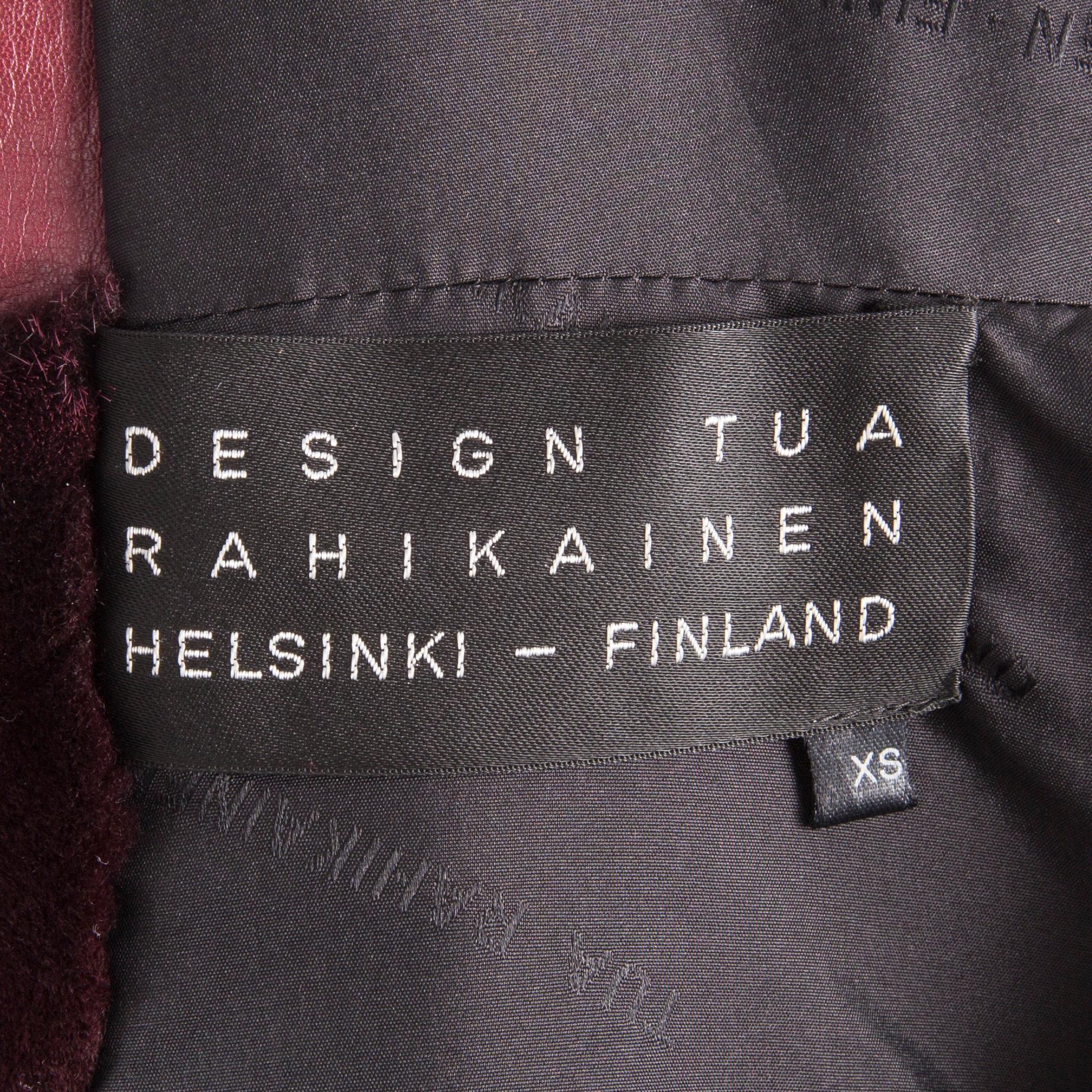 PÄLSJACKA, Tua Rahikainen.