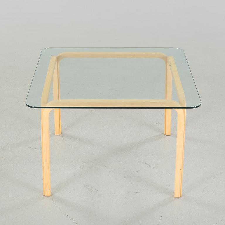 An "Y805B" sofa table, designed by Alvar Aalto in 1946.