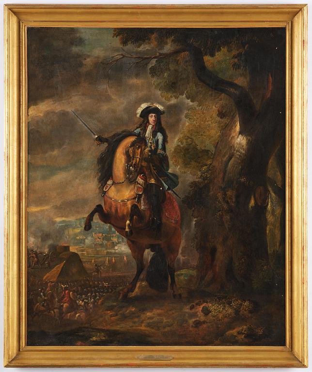 Alexander van Gaalen (Gaelen), hans krets, Wilhelm III av Oranien i slaget vid Boyne 1690.