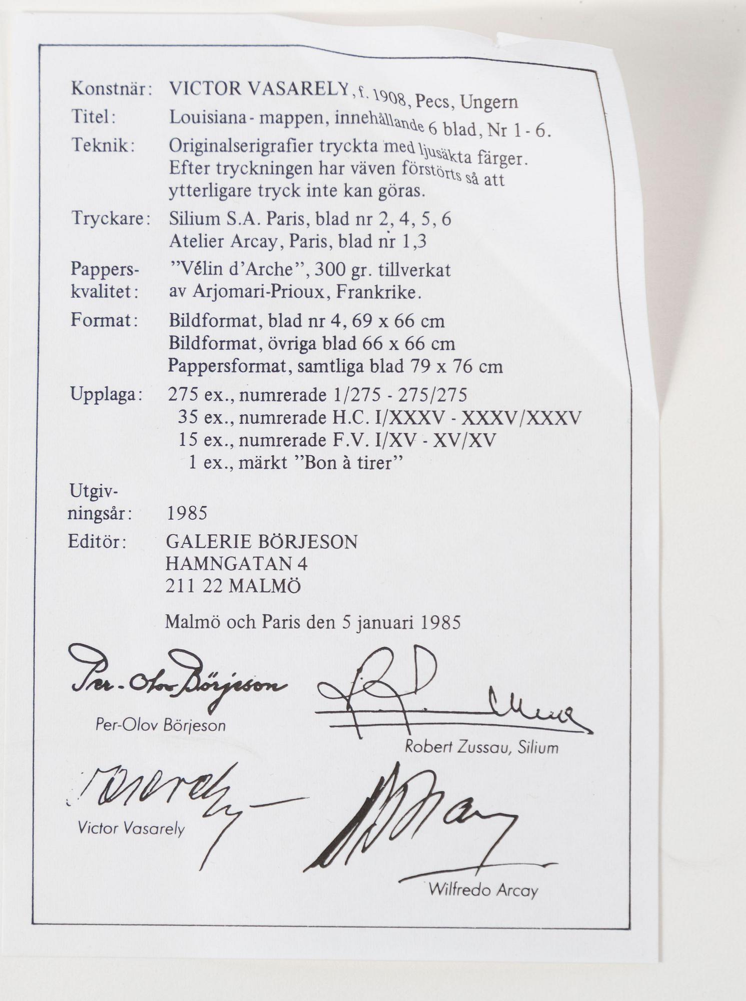 Victor Vasarely, "Louisiana 2".