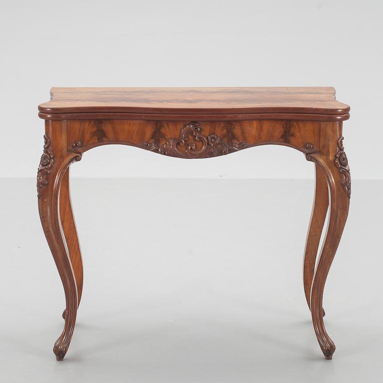 SPELBORD, nyrokoko. 1800-talets andra hälft.