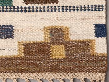 Märta Måås-Fjetterström, CARPET. "Blå heden". Flat weave (rölakan). 576,5 x 569 cm. Signed AB MMF.