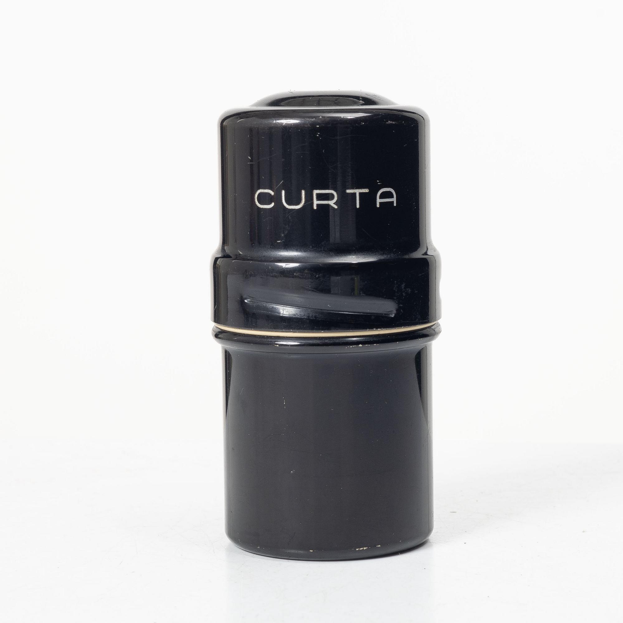 Calculating machine, “Curta, Type I”, developed by Curt Herzstark, Contina AG Mauren, Liechtenstein, designed in 1947.