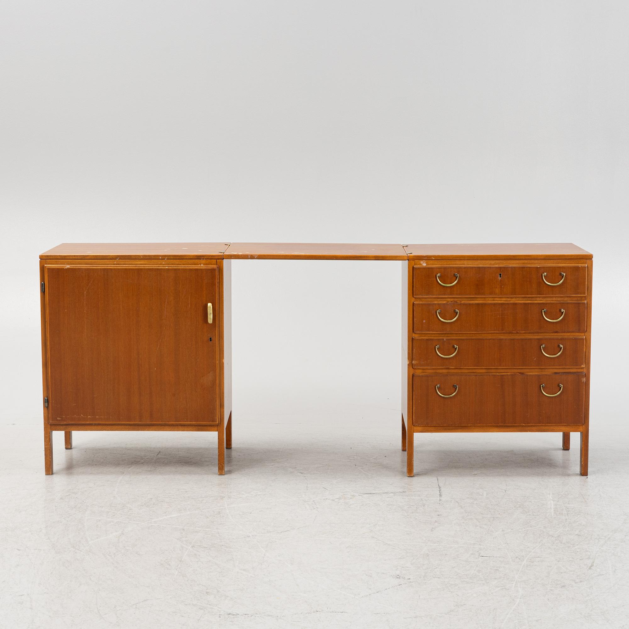 Dressing table, mid-20th century.