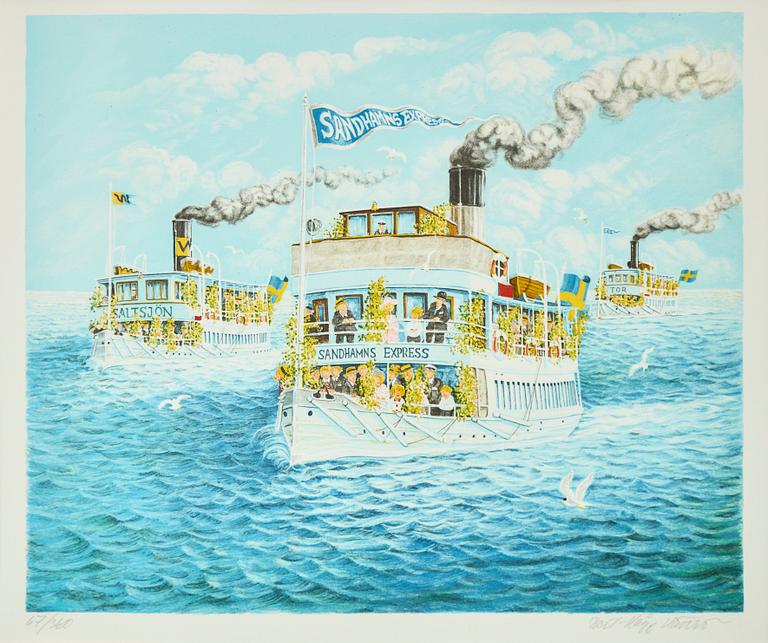 Bert Håge Häverö, Archipelago boats.