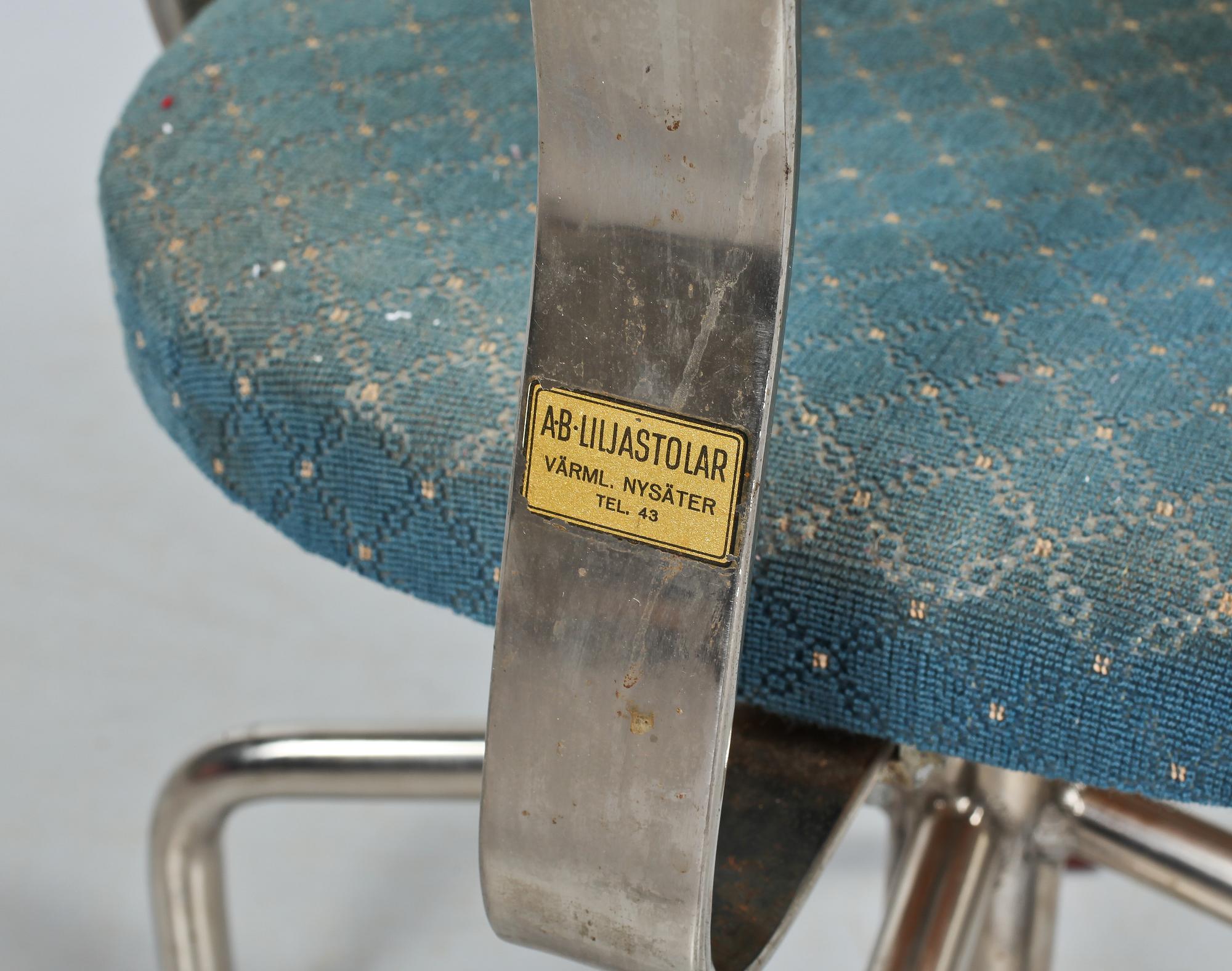 ARBETSSTOL, industri, omkring 1900-talets mitt.