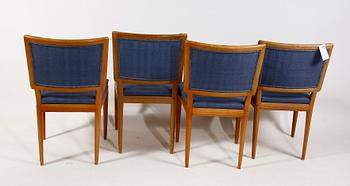 STOLAR, 4 st, design Carl Malmsten, modell "von Essen".