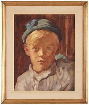 Lotte Laserstein, Portrait of a boy.