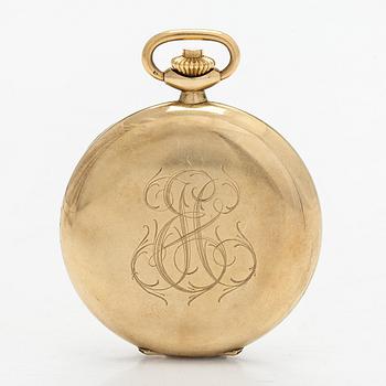 Taskukello, H. Moser & Cie, 49 mm, 14K kultaa,