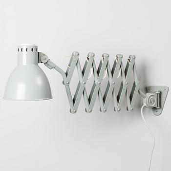 SWIVEL WALL LAMP / INDUSTRIAL LAMP, Tateka, 1960-1970s.