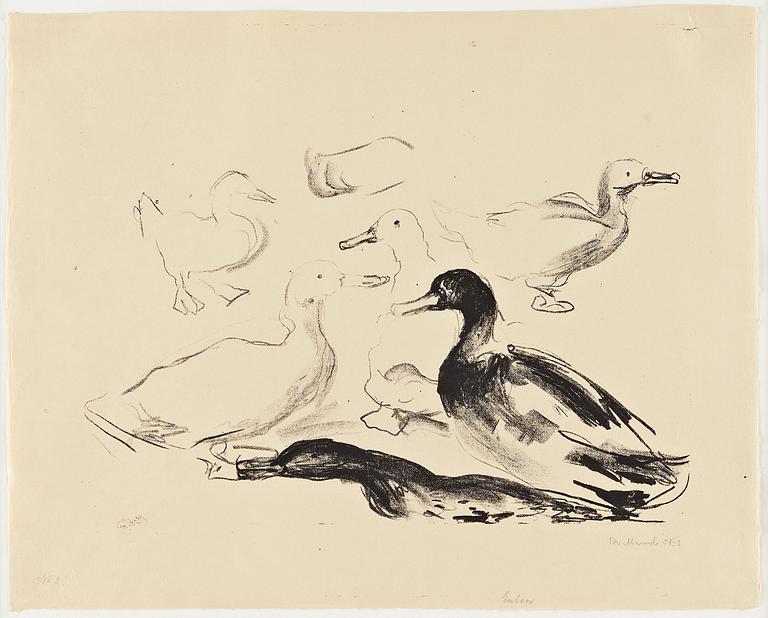 Edvard Munch, "Ducks" ("Ender"/"Enten").