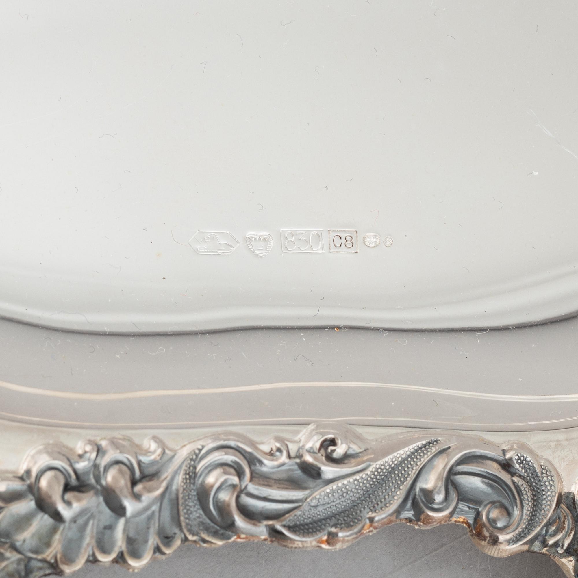 A silver tray, Kultakeskus, Hämeenlinna, Finland 1980.