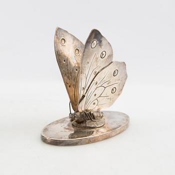 Napkin holders, 4 pieces, silver-plated, first half of the 20th century.