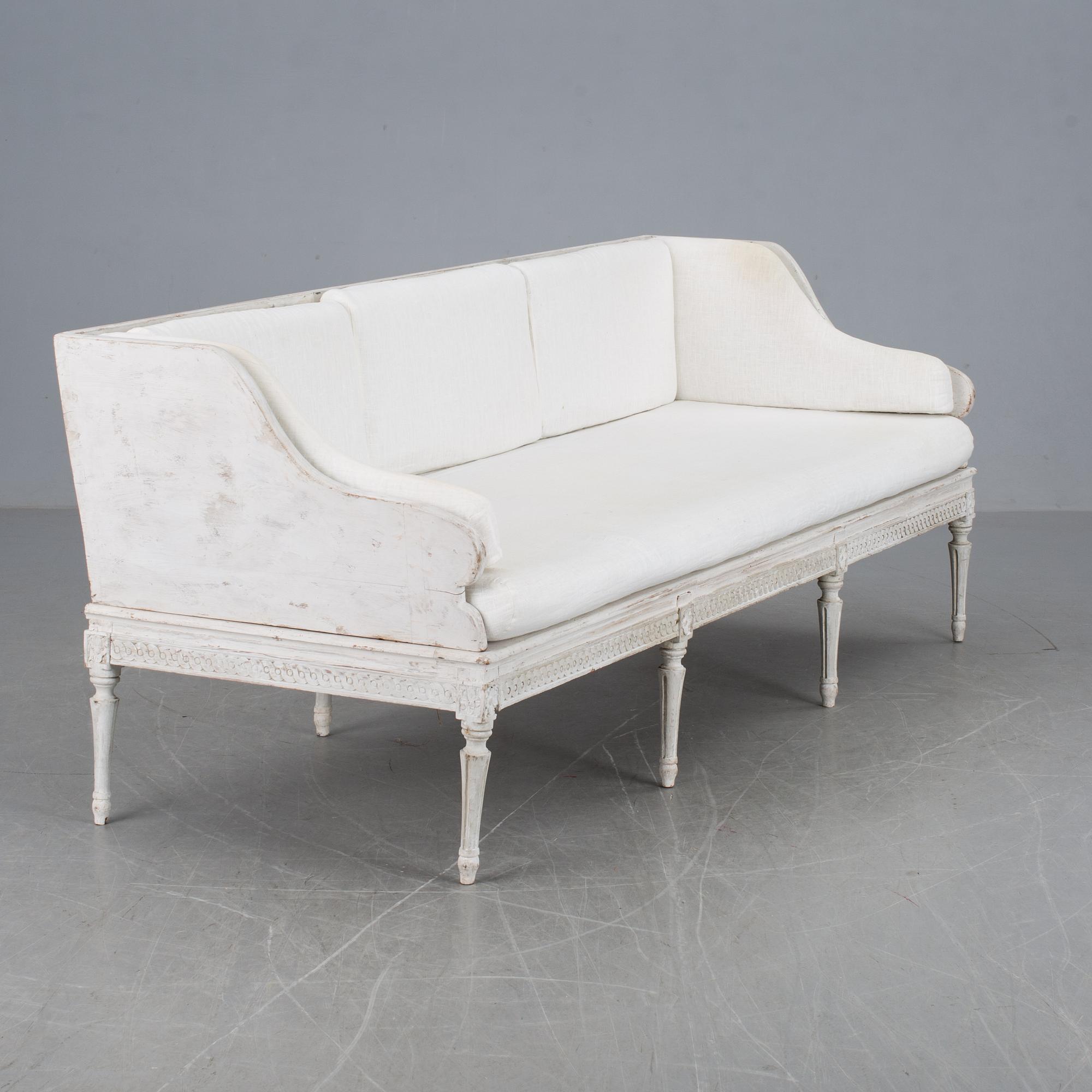 TRÅGSOFFA, sengustaviansk. 1700-talets slut.