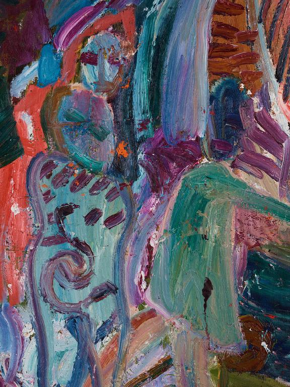 Erland Cullberg, oil on canvas, signed Erland Cullberg.