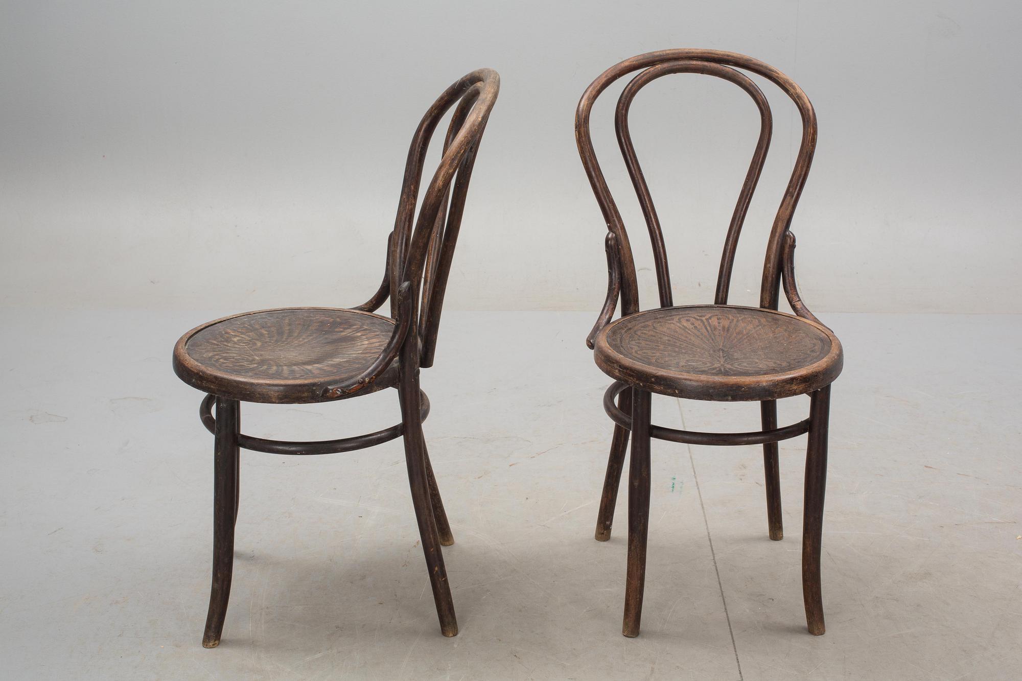 STOLAR, 4 st och FOTPALL, Mundus, 1900-talets början.