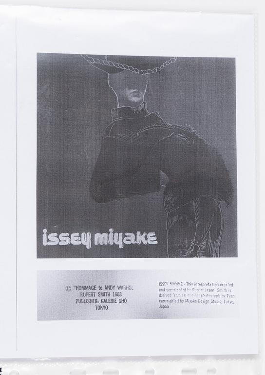 Rupert Jasen Smith, "Issey Miyake".