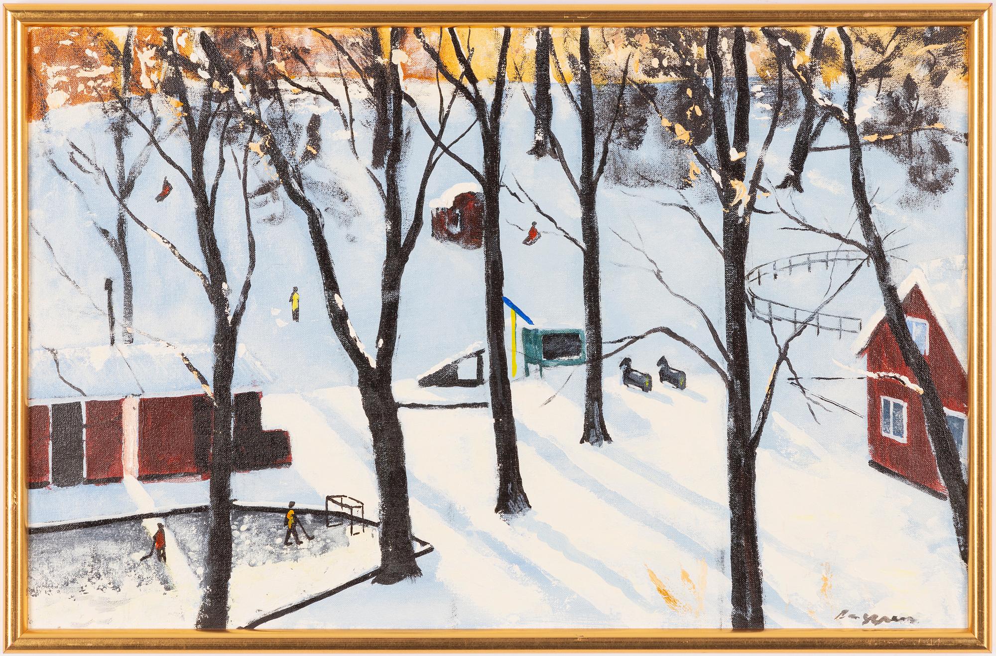 Kalle Berggren, "Blå skuggor".