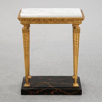 An early 19th Century console table.