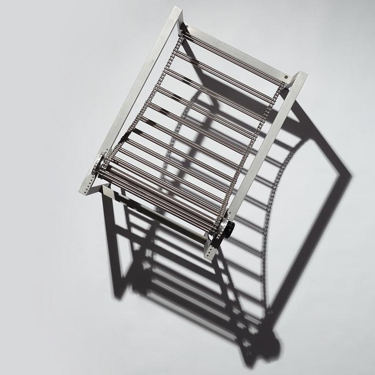 Paolo Pallucco, & Mireille Rivier, an easy chair, 'Barba D'Argento', Pallucco, Italy, post 1986.