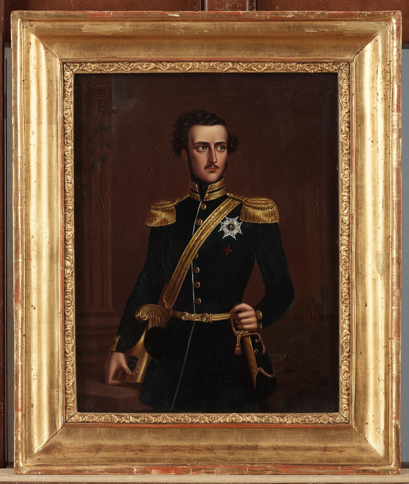 Friedrich Dürck Tillskriven, "Prins Gustav" (Sångarprinsen) (1827-1852).