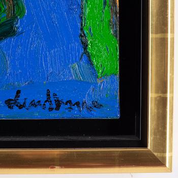 Bengt Lindström, oil on canvas, signed.