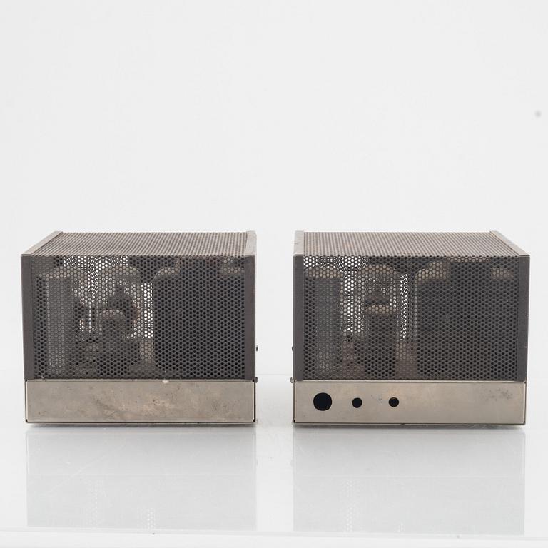 Dynaco, "Dynakit Mark 3", tube amplifier, a pair, USA, 1960s/70s.