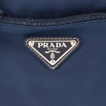 Prada, a handbag.