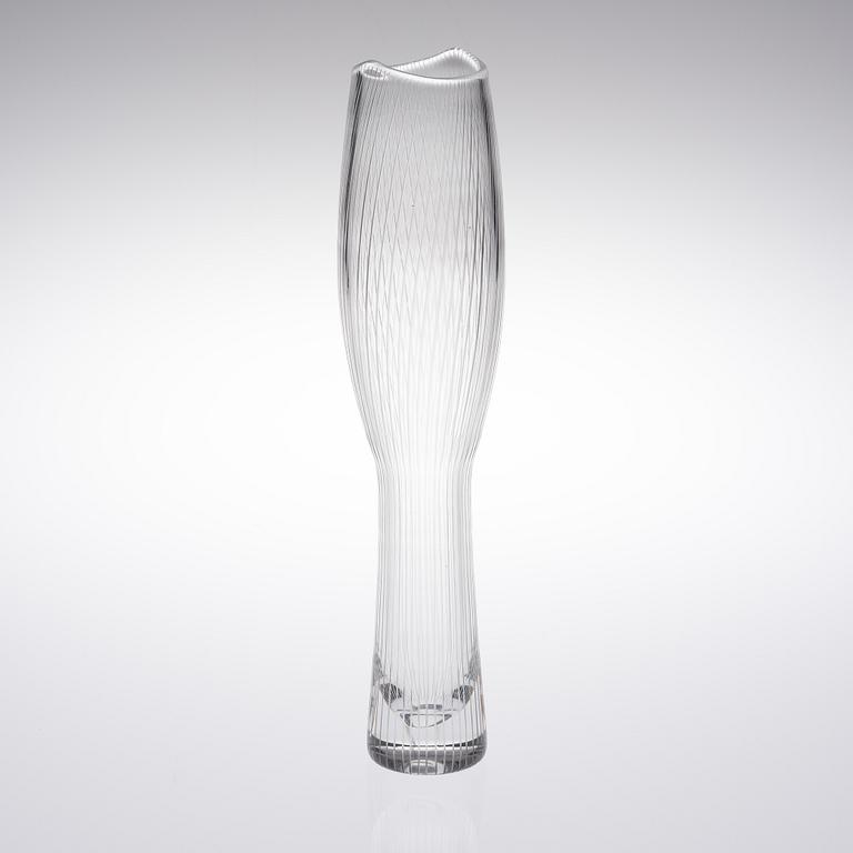 TAPIO WIRKKALA, VASE. Signed Tapio Wirkkala, Iittala. Late 1950s.