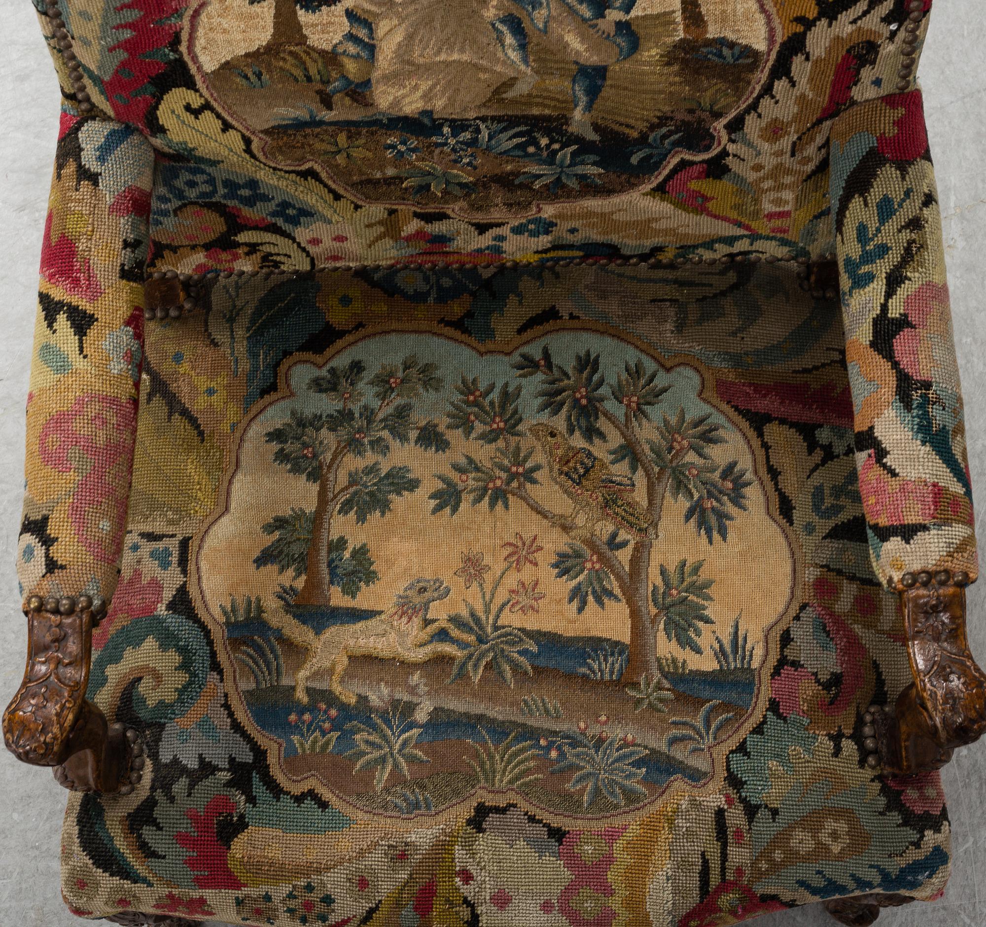 KARMSTOL, Régence, Frankrike, 1700-tal.