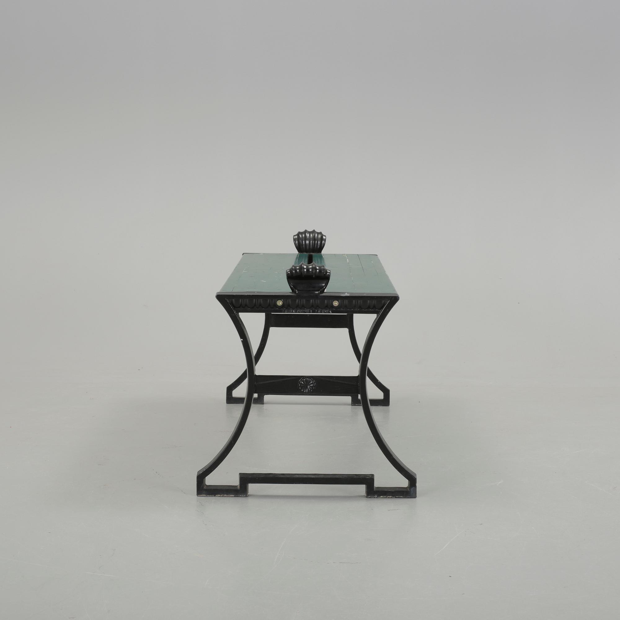 BÄNK, "Sneckan", Folke Bensow, Byarums Bruk, sent 1900-tal.